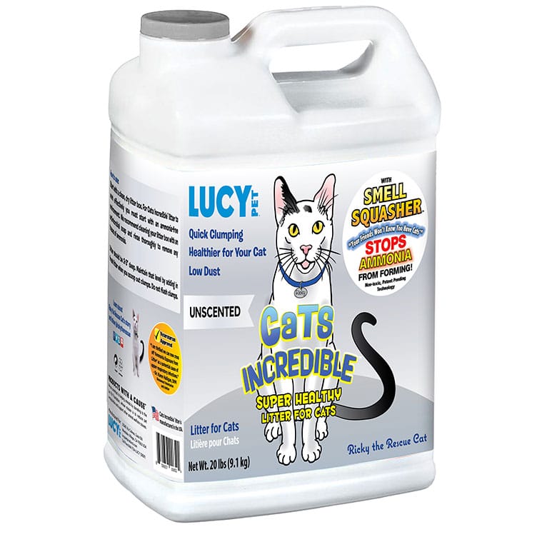 Natural & EcoFriendly Clay Cat Litter Lucy Pet