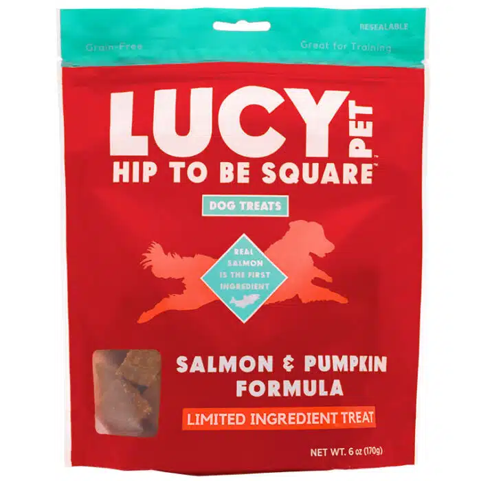 Hip to Be Square™ Salmon and Pumpkin Dog Treats