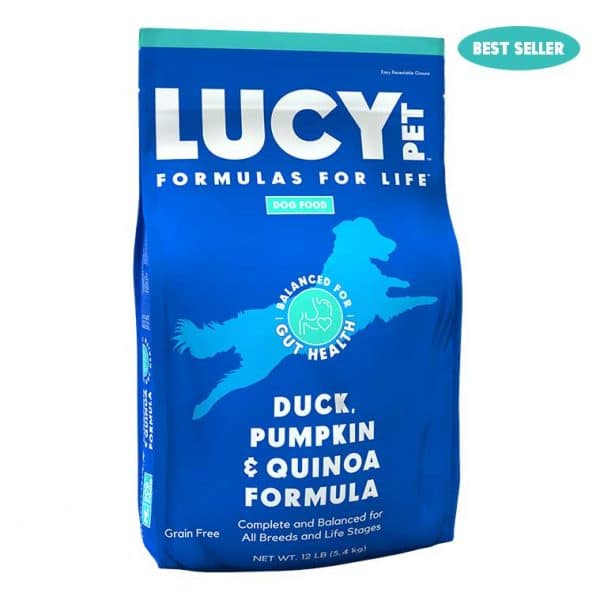 Best Duck Dog Food Healthy & Natural Duck, Pumpkin & Quinoa Lucy Pet