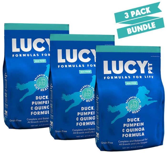 Duck, Pumpkin & Quinoa Dry Dog Food -3 Pack
