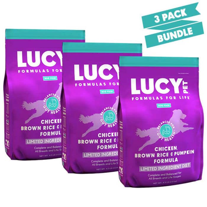 Chicken, Brown Rice & Pumpkin Limited Ingredient Diet Dog Food-3 Pack