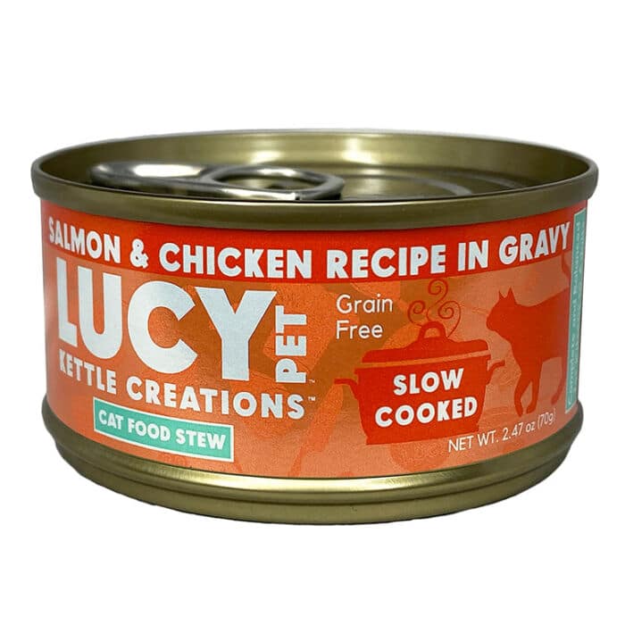 Kettle Creations® Salmon and Chicken Cat Recipe in Gravy- Case of 12