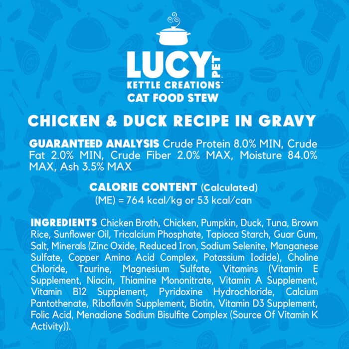 Kettle Creations® Chicken and Duck Cat Recipe in Gravy- Case of 12 - Image 5