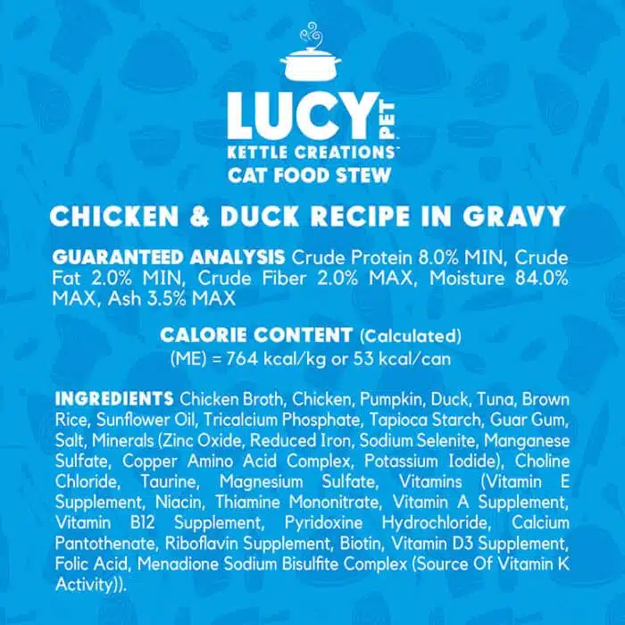 Kettle Creations® Chicken and Duck Cat Recipe in Gravy- Case of 12 - Image 5