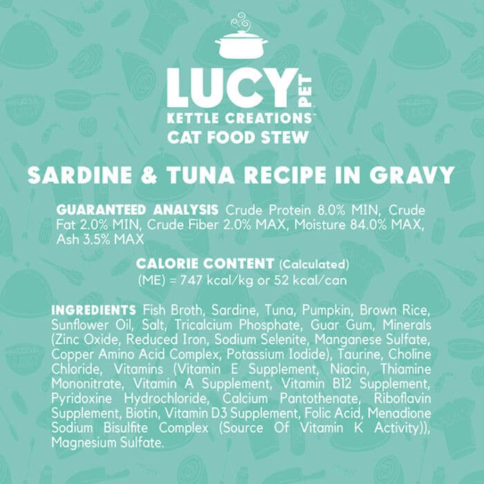 Kettle Creations®  Sardine and Tuna Cat Recipe in Gravy- Case of 12 - Image 6