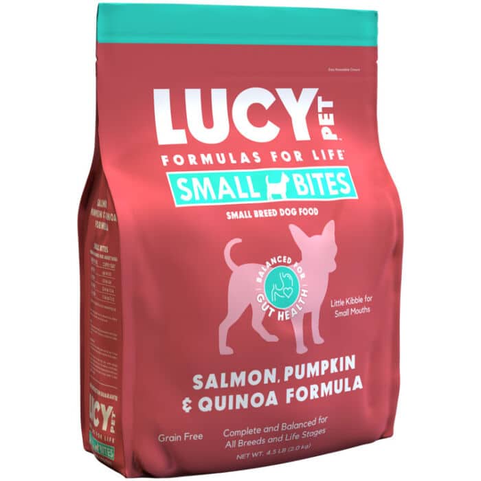 Salmon, Pumpkin and Quinoa Dog Food- SMALL BITES 4.5 LB