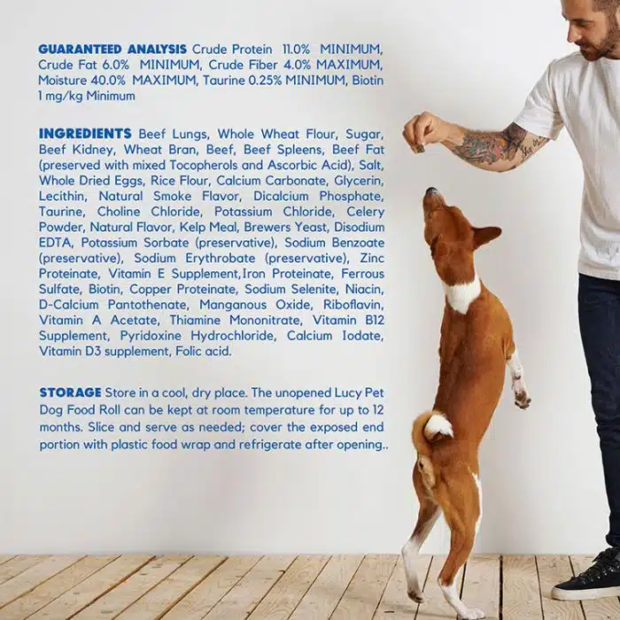 Lucy Pet®  Original Recipe <br>Beef Formula Dog Food Rolls</br> - Image 3