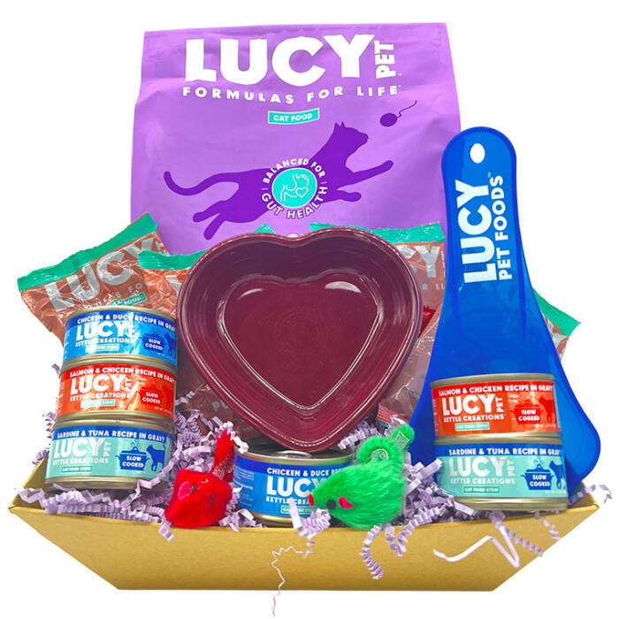 Cat Holiday Gift Basket - Chicken Brown Rice & Pumpkin