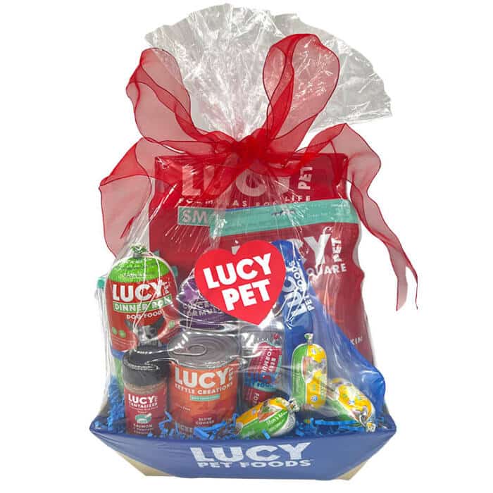 Dog Holiday Gift Basket - Salmon, Pumpkin & Quinoa Small Bites - Image 2