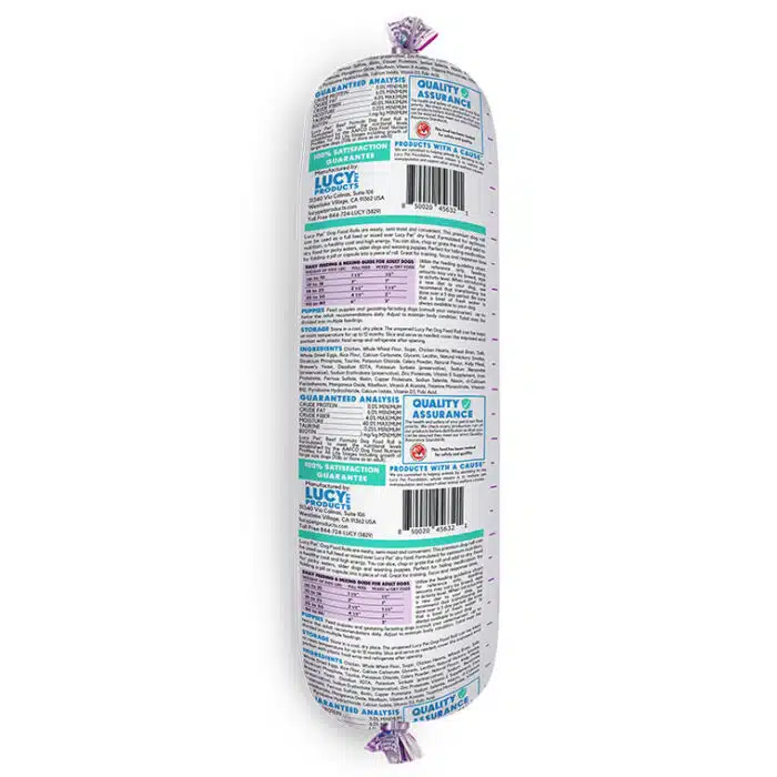 Lucy Pet® Original Recipe <br> Chicken Formula Dog Food Roll</br> - Image 5
