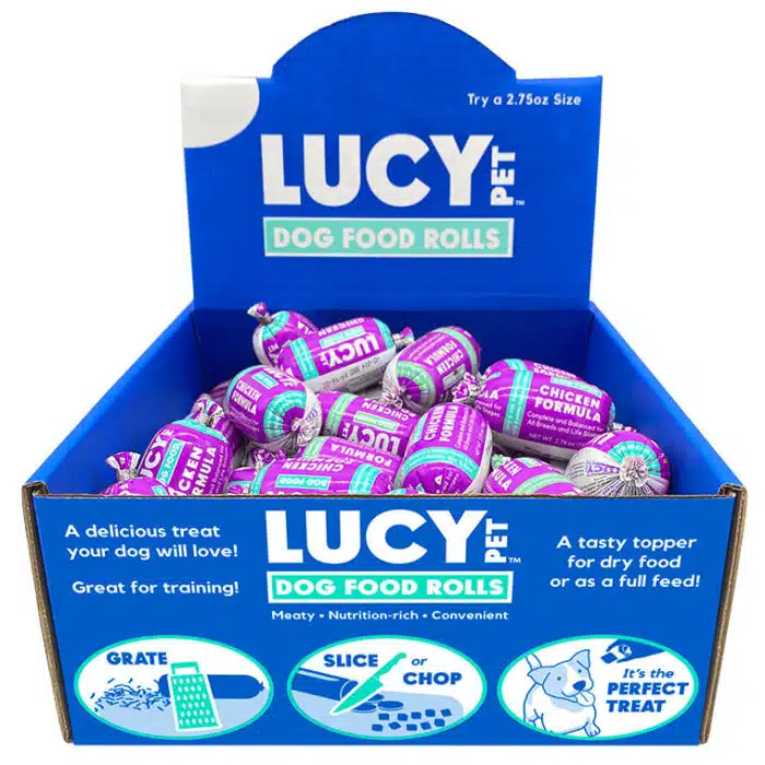 Lucy Pet® Original Recipe™ Chicken Formula Dog Food Roll 2.75 oz – Box of 36