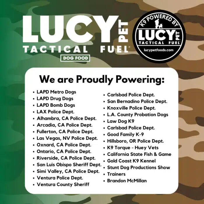 Lucy Pet® Tactical Fuel® Dog Food-Exclusive Gut Health Formula