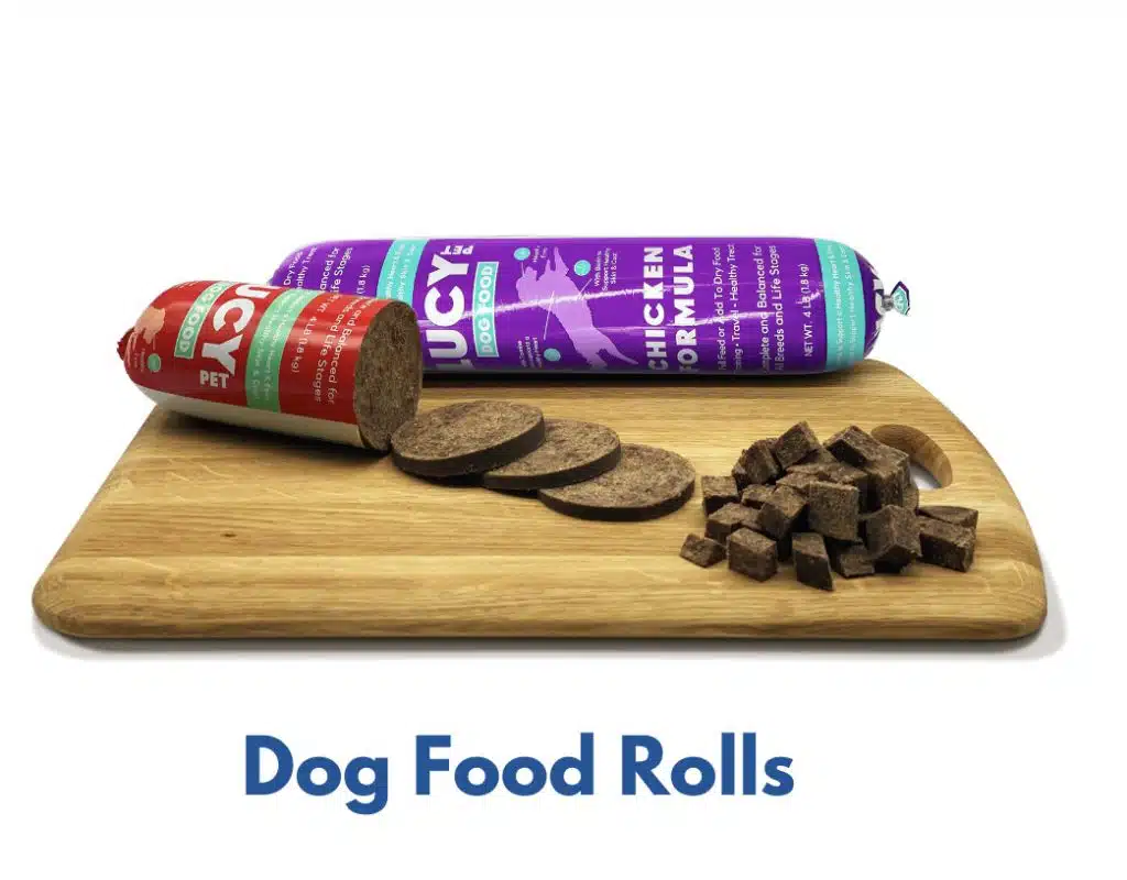 Lucy Pet Dog Food Rolls