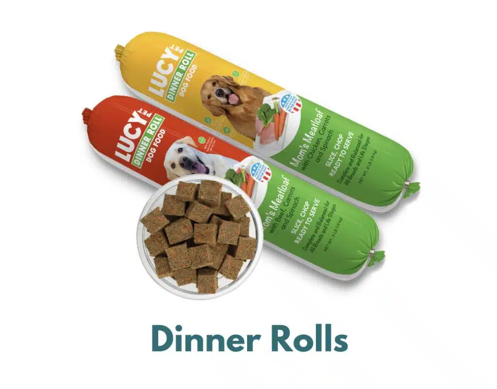 Lucy Pet Dinner Rolls for Dogs