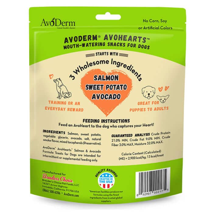 AVODERM® AVOHEARTS™ Salmon & Avocado Formula - Image 2
