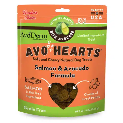 AVODERM AVOHEARTS Salmon Avocado Formula