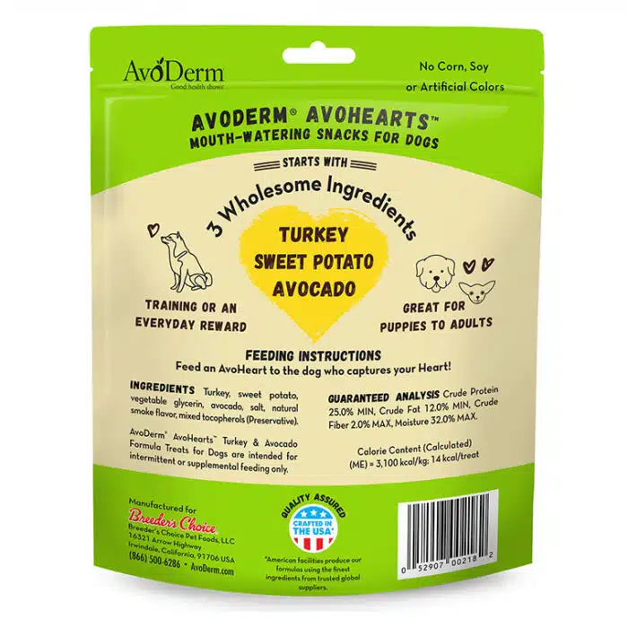 AVODERM AVOHEARTS Tukey Avocado Formula