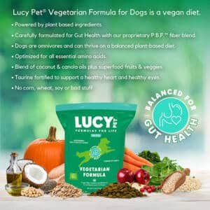 Lucy Pet Vegetarian Formula Dog Food