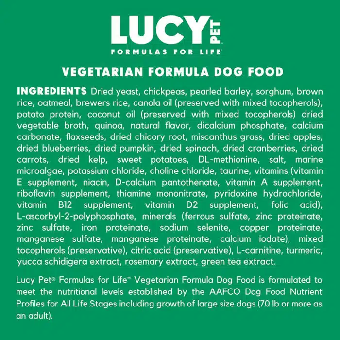 Lucy Pet® Vegetarian Formula Dog Food Bundle - Image 5