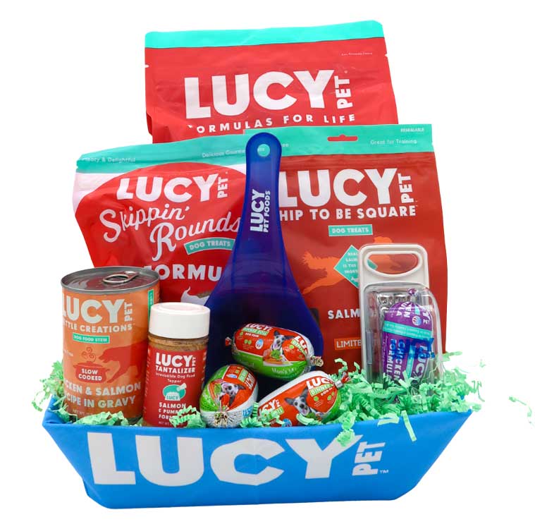 Dog Gift Basket - Salmon, Pumpkin & Quinoa Small Bites