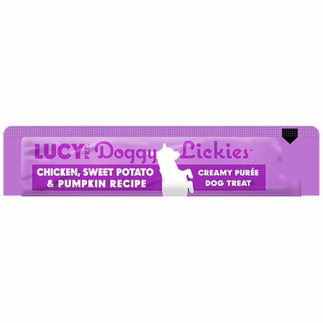 Doggy Lickies Chicken, sweet potato and Pumpkin recipe