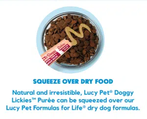 Dog Lickies Information graphic