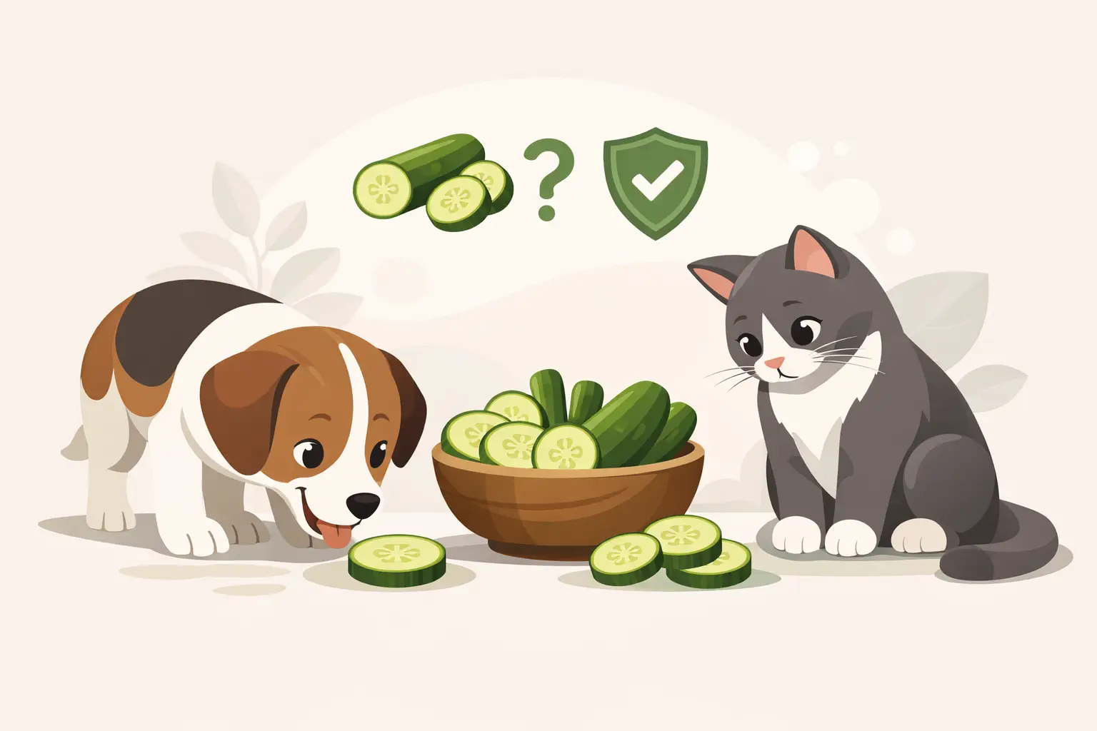 Can Dogs and Cats Eat Cucumber Safely?