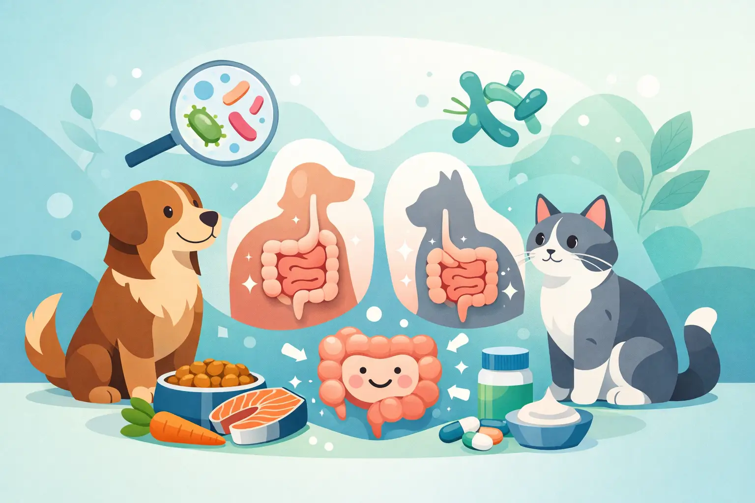 Gut Health for Dogs and Cats Explained