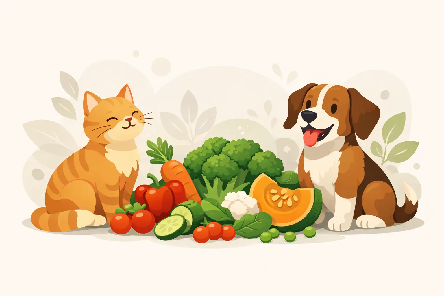 What Vegetables Are Good for Dogs and Cats?