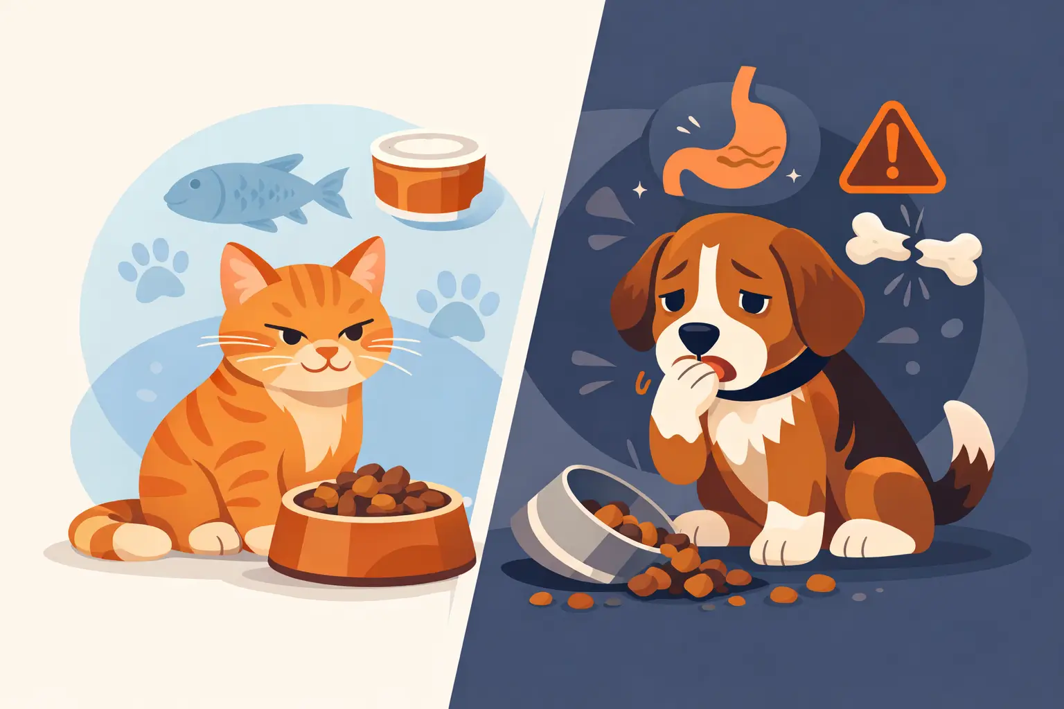 Why Is Cat Food Bad for Dogs?