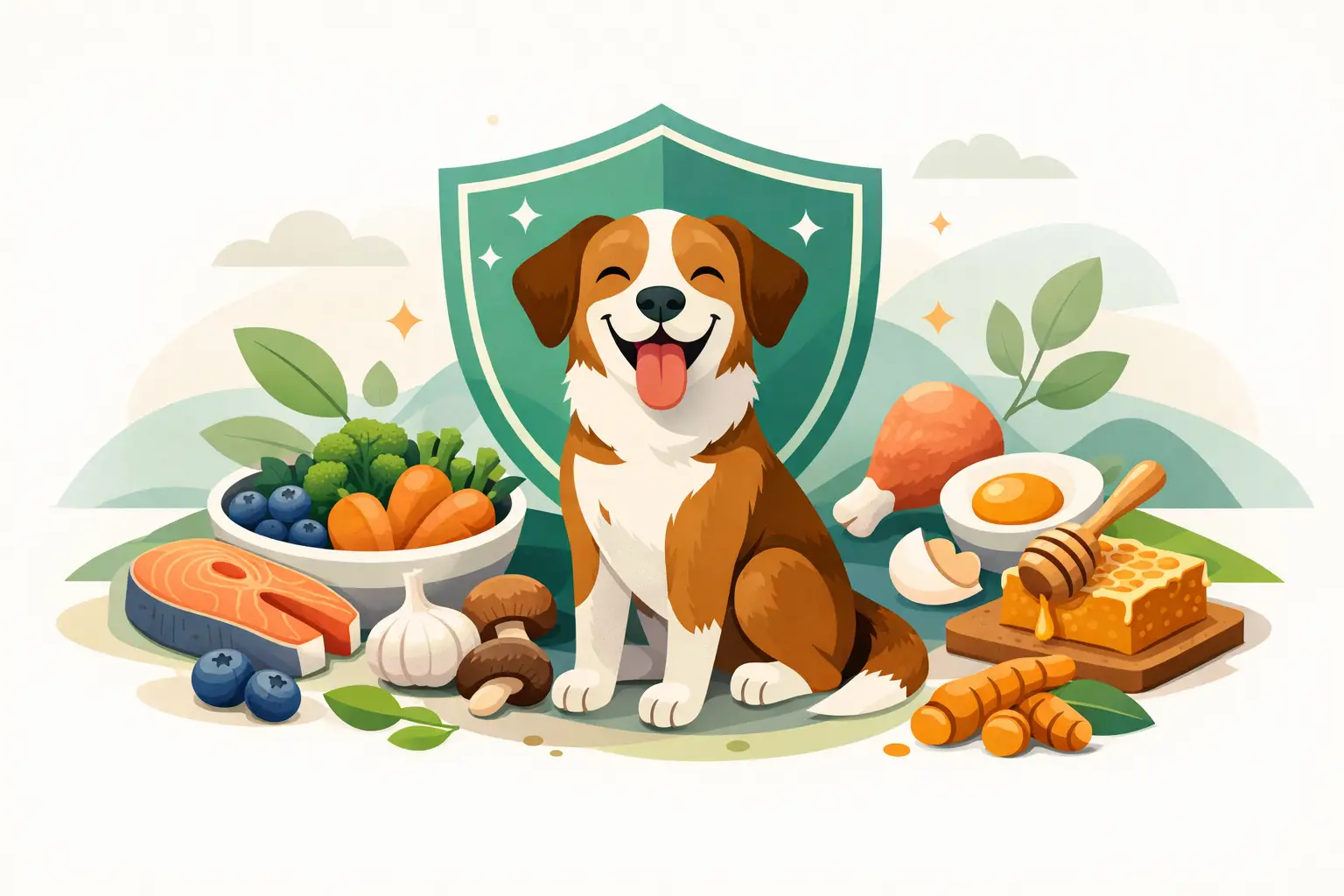 10 Foods That Support Dog Immunity Naturally