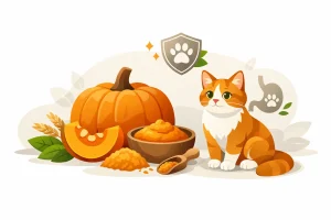 Pumpkin Fiber for Cats: Benefits and Safe Use