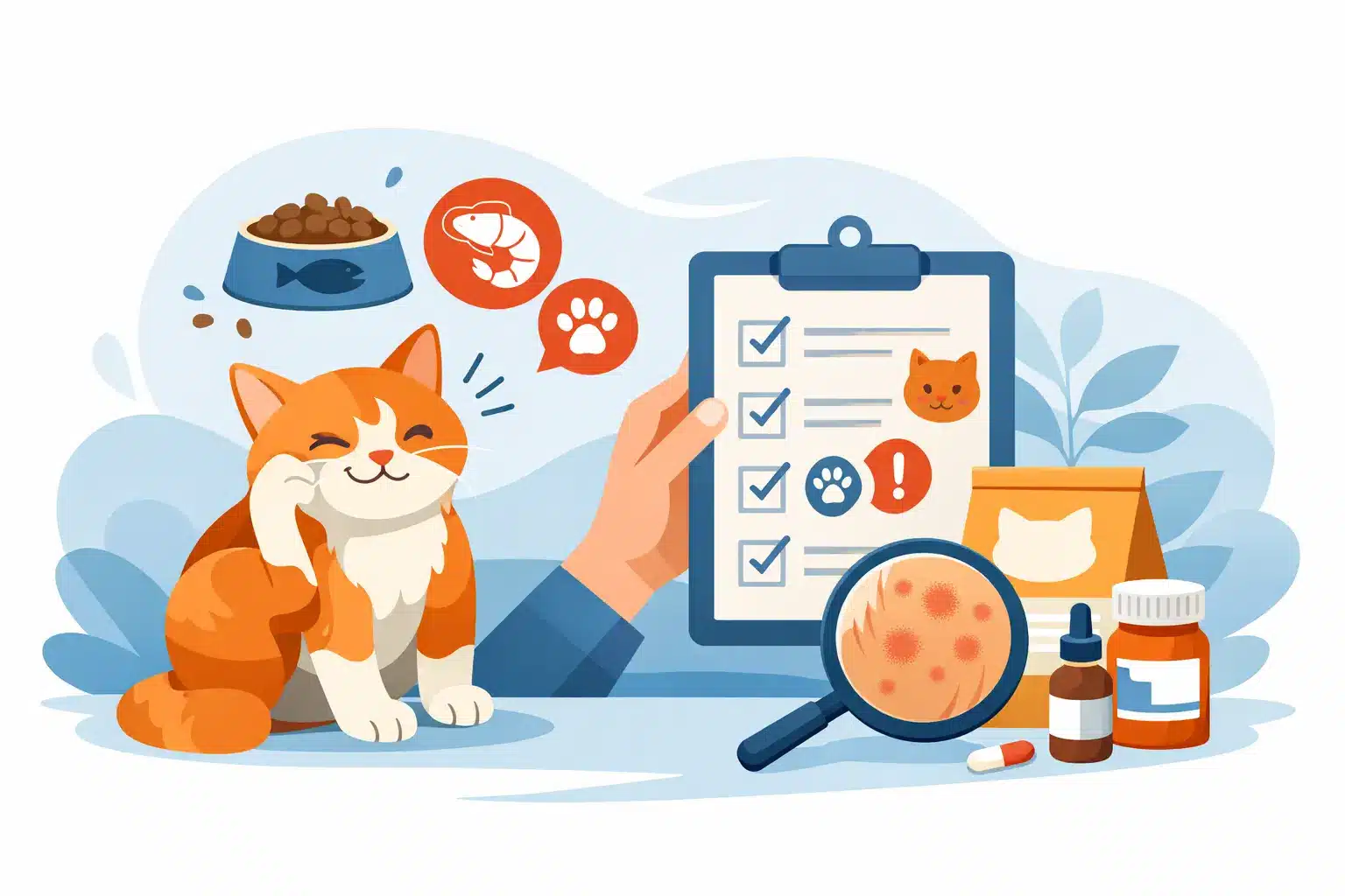 Feline Food Allergy Guide for Cat Parents