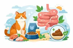 Healthy Stool Cat Food for Better Digestion