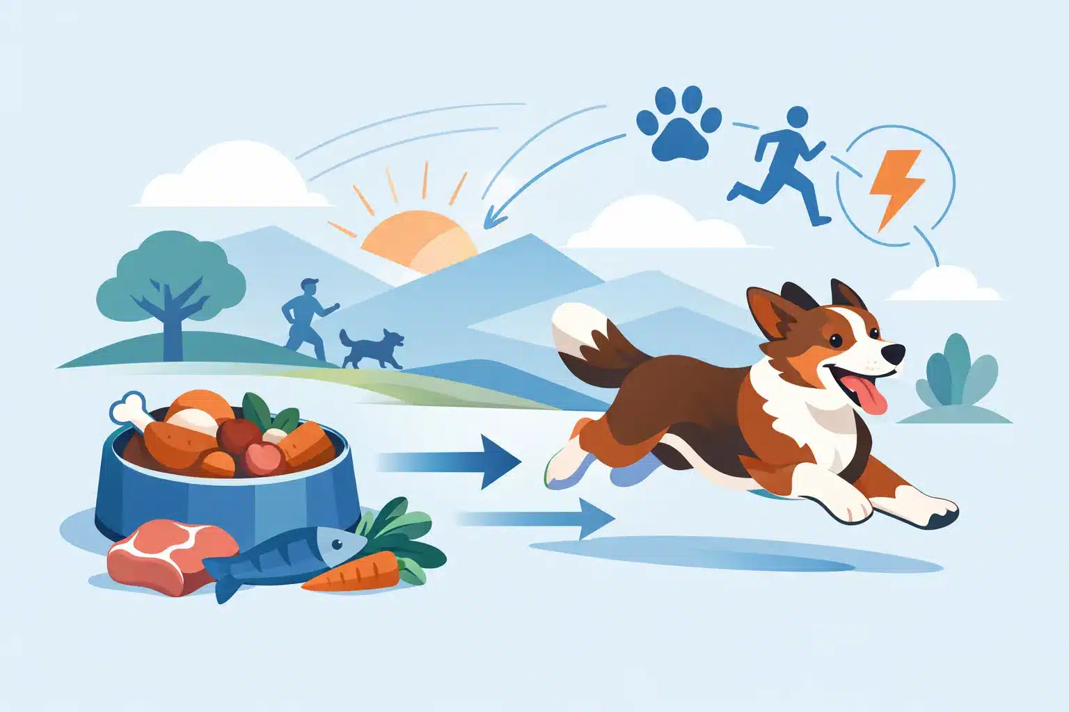 How to Feed Active Dogs for Lasting Energy