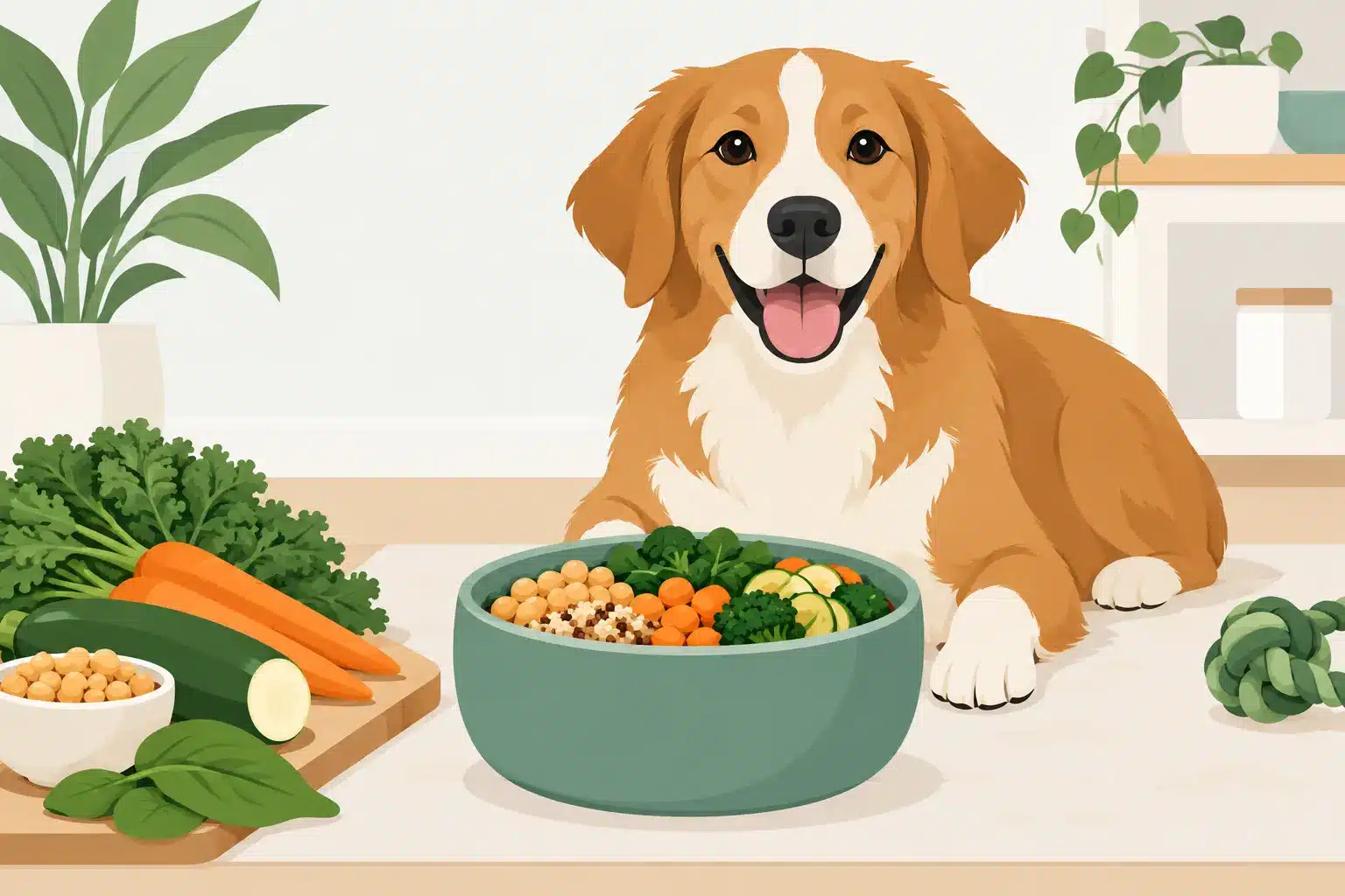 How to Feed Vegetarian Dogs Safely at Home