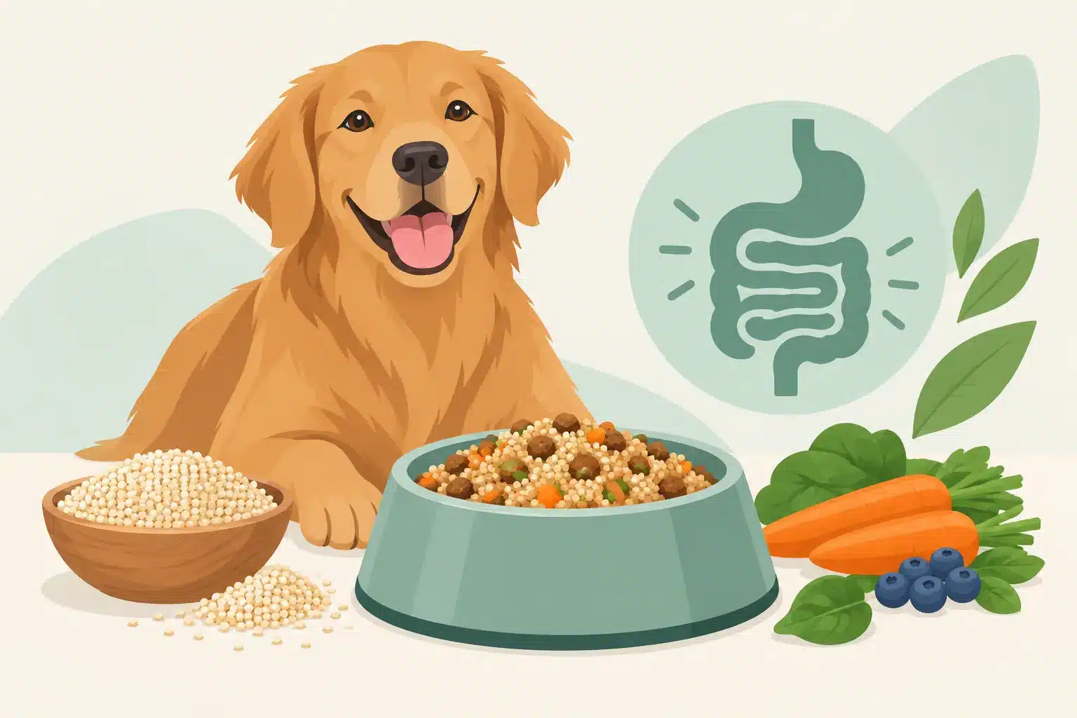 Quinoa Dog Food Benefits for Digestive Health