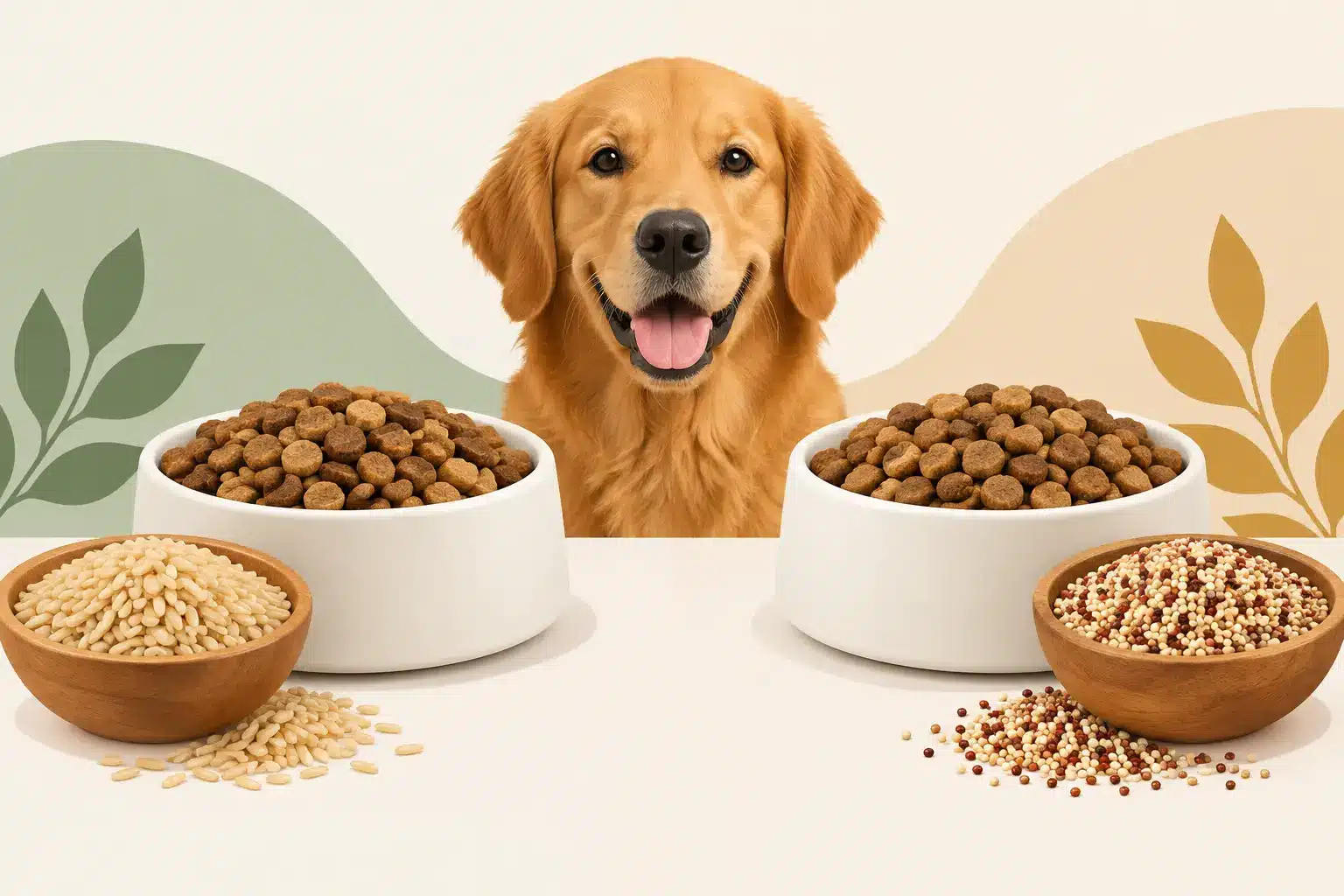 Brown Rice vs Quinoa Dog Food: What to Know