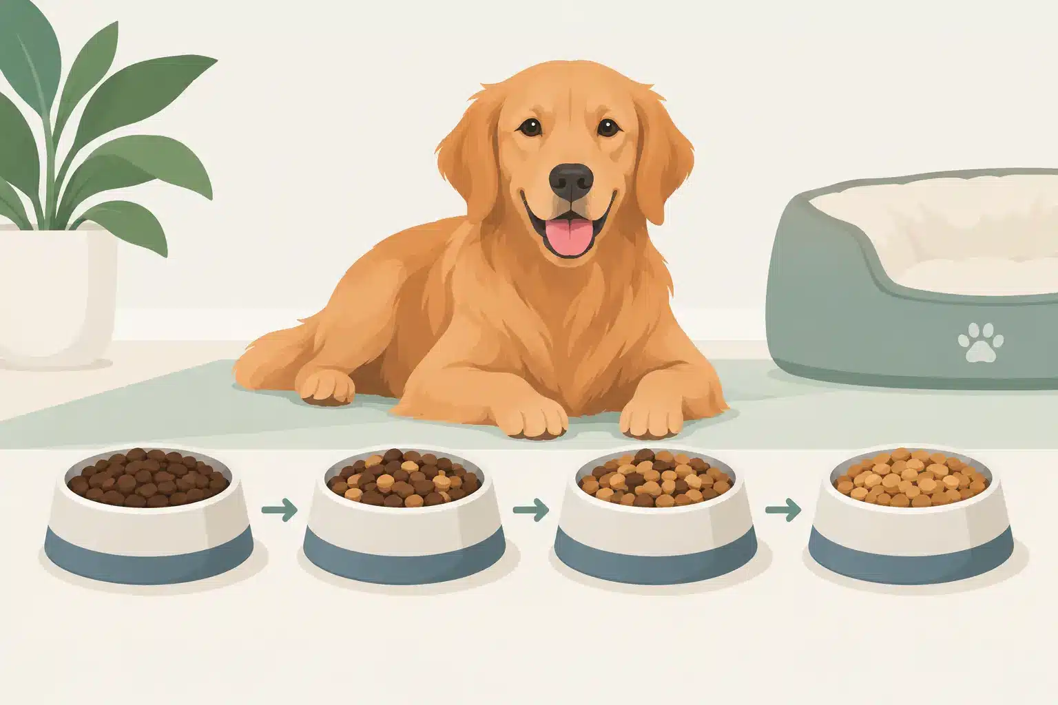 Transitioning Dogs to New Food the Gentle Way